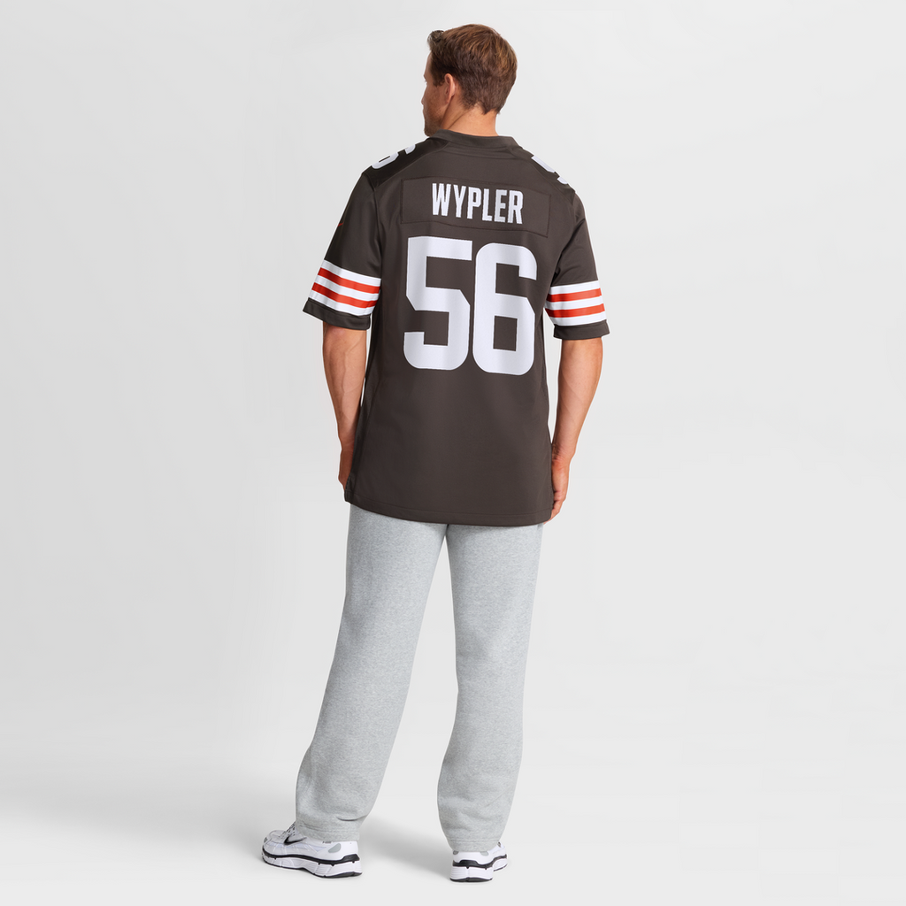 Luke Wypler Cleveland Browns Game Jersey - Brown