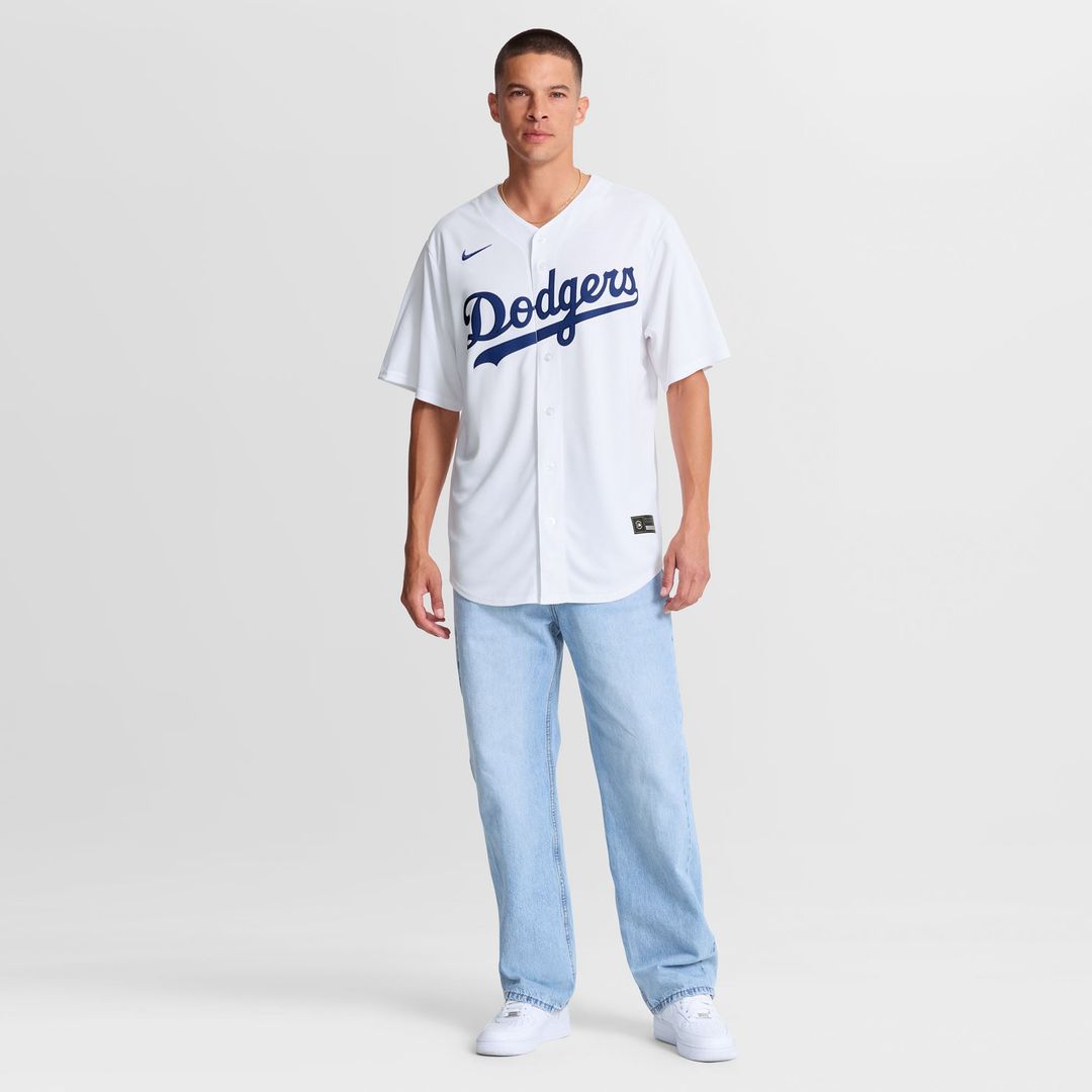 Los Angeles Dodgers Nike White Home Replica Jersey