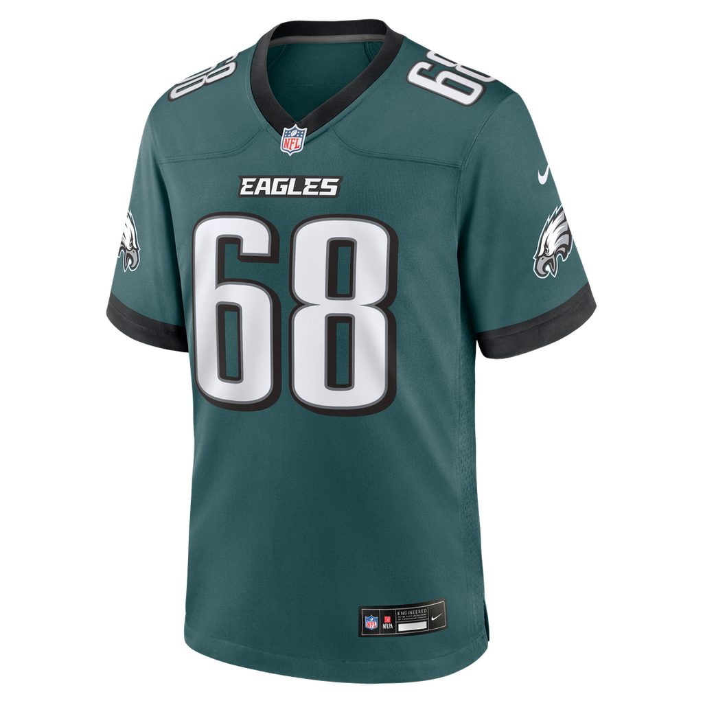 Jordan Mailata Philadelphia Eagles Game Jersey - Midnight Green