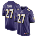 T.J. Tampa Baltimore Ravens Game Jersey - Purple