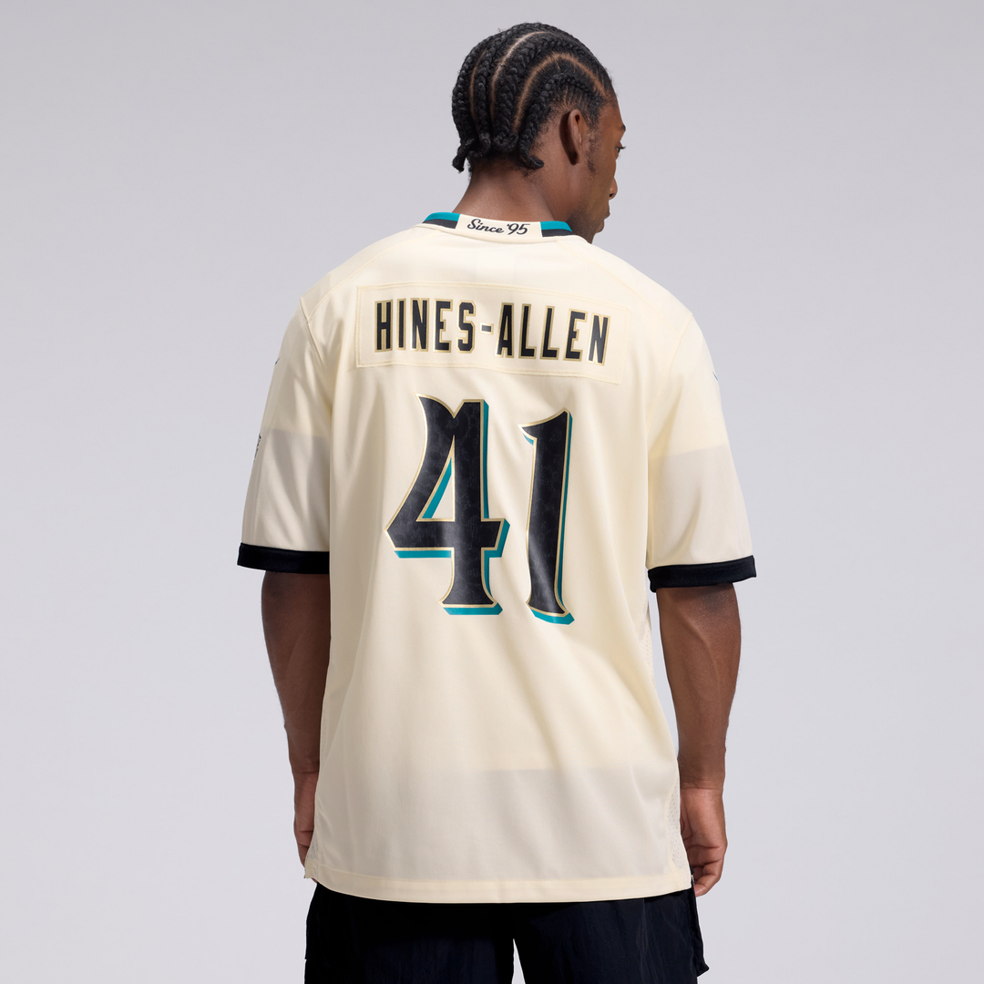 Josh Hines-Allen Jacksonville Jaguars 2026 Rivalries Collection Game Jersey - Natural
