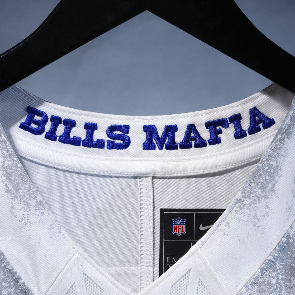 Keon Coleman Buffalo Bills Rivalries Collection Stitched Limited Jersey - White