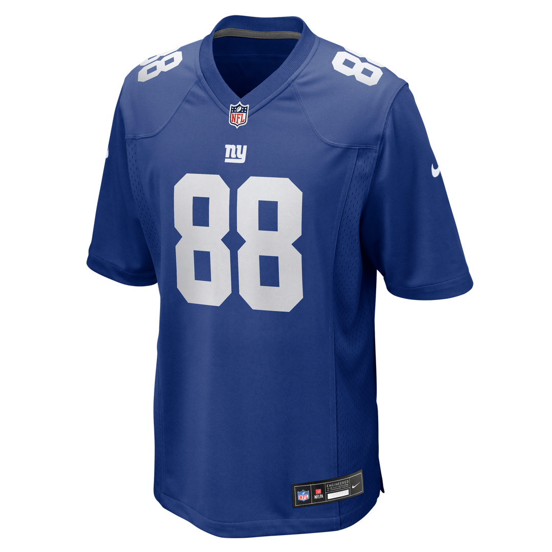 Malachi Fields New York Giants Game Jersey - Royal Blue