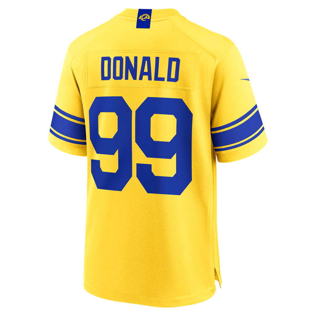 Aaron Donald Los Angeles Rams Game Jersey - White