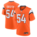 Alex Forsyth Denver Broncos Game Jersey - Orange