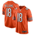 Caleb Williams Chicago Bears Alternate Game Jersey - Orange