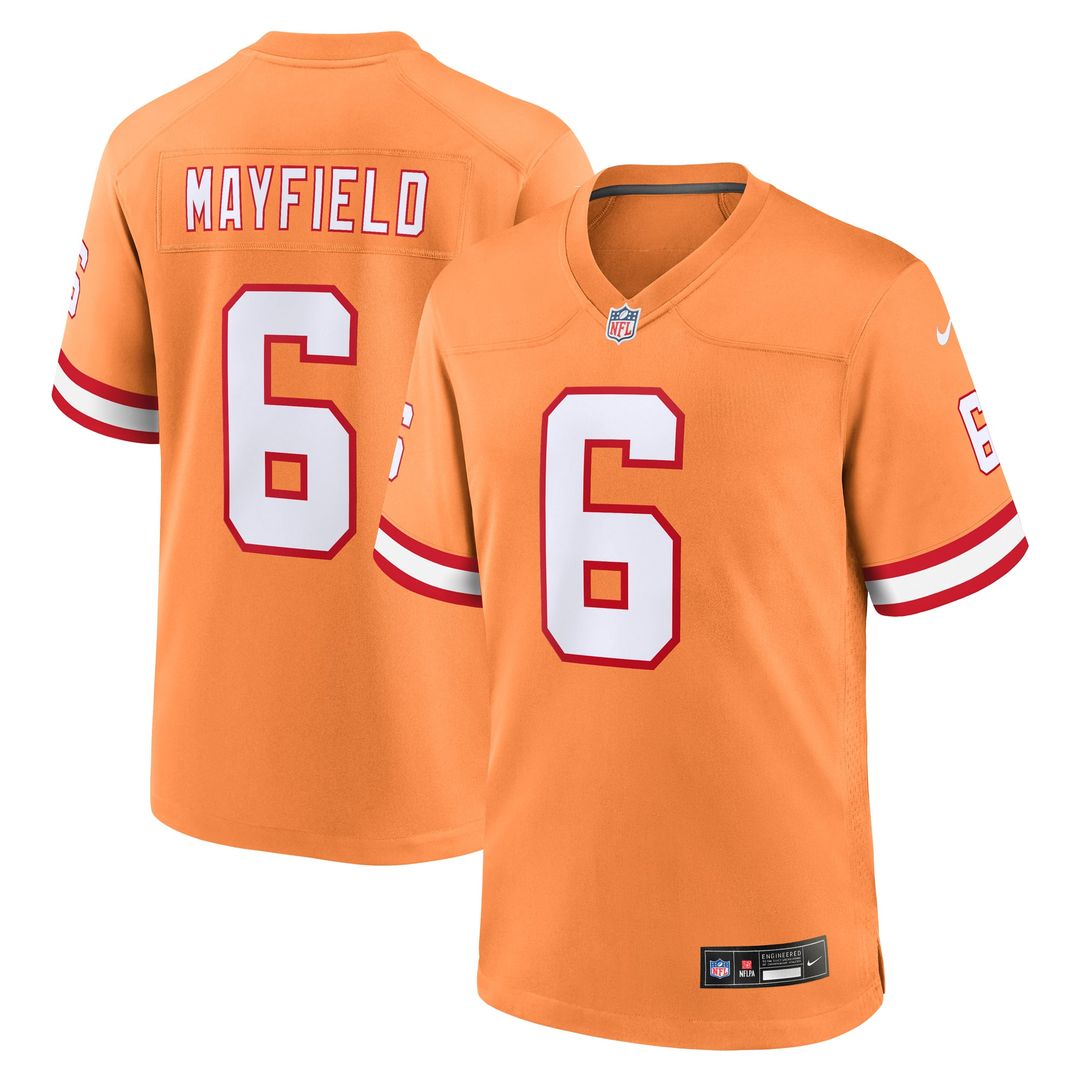 Baker Mayfield Tampa Bay Buccaneers Alternate Game Jersey - Pewter
