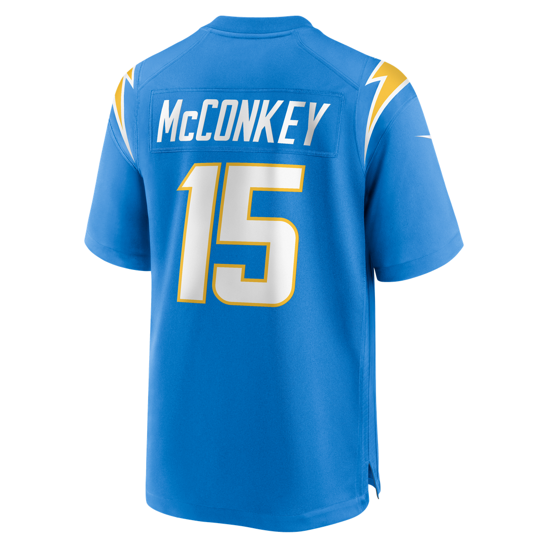 Ladd McConkey Los Angeles Chargers Alternate Super Chargers Game Jersey - Navy