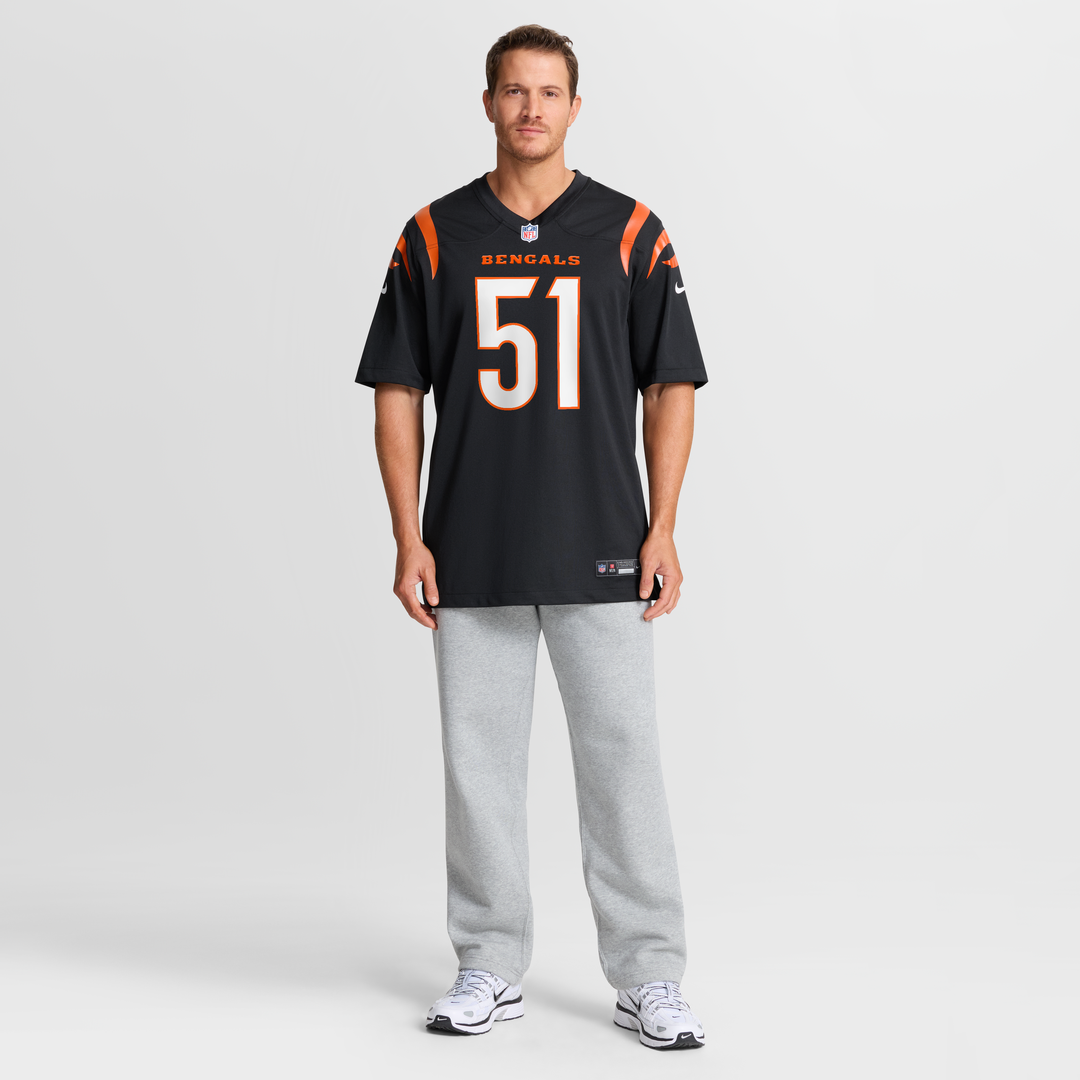 Isaiah Foskey Cincinnati Bengals Game Jersey - Black