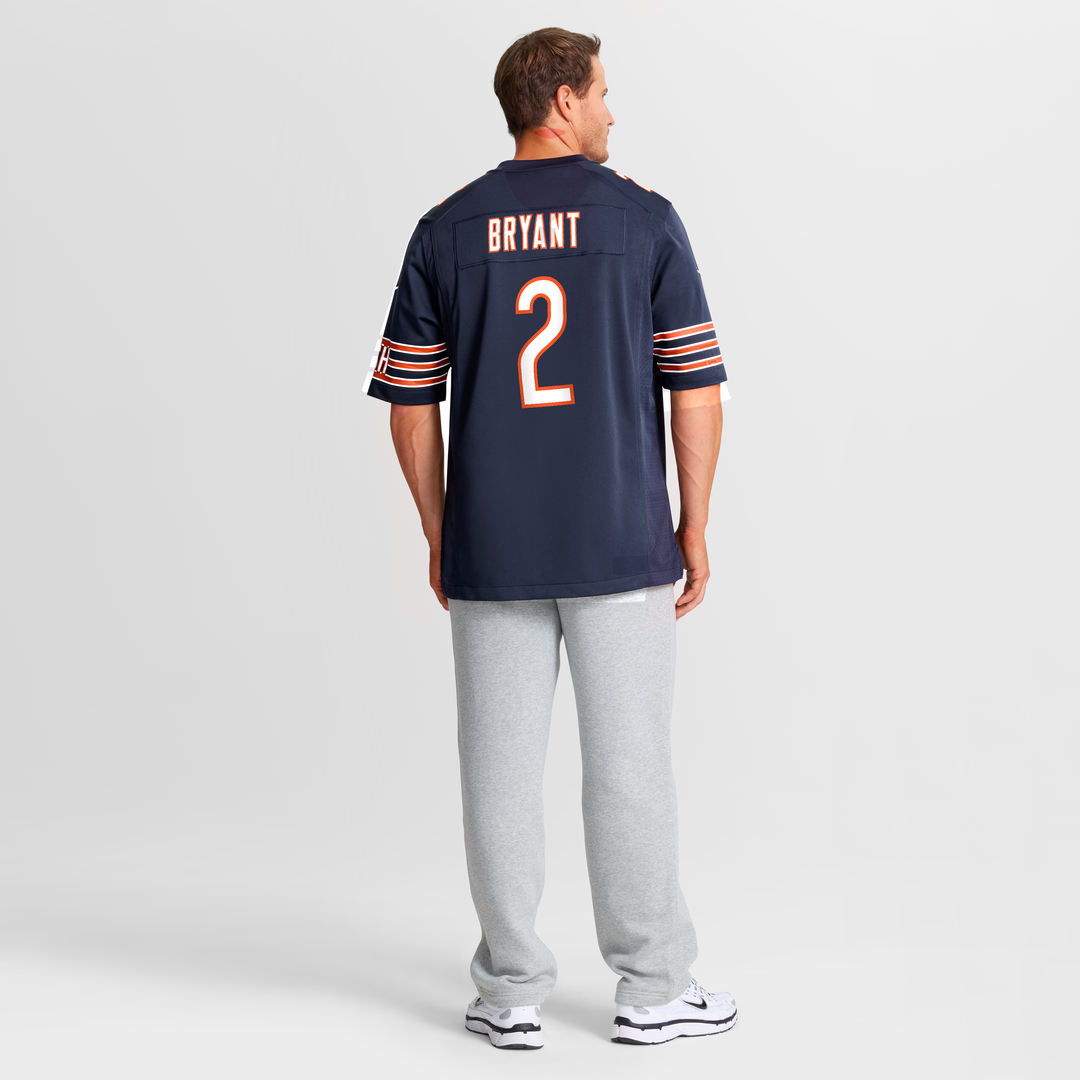 Coby Bryant Chicago Bears Game Jersey - Navy