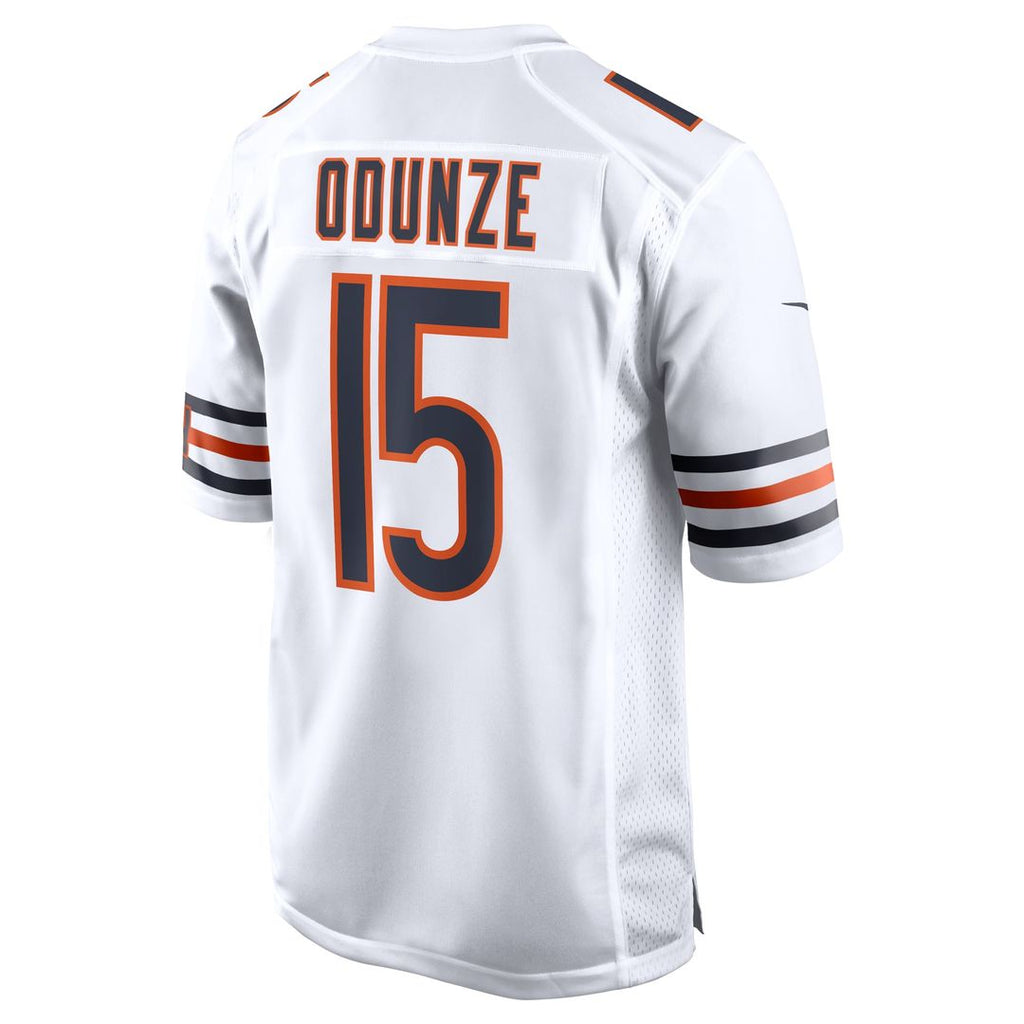 Rome Odunze Chicago Bears Game Jersey - White