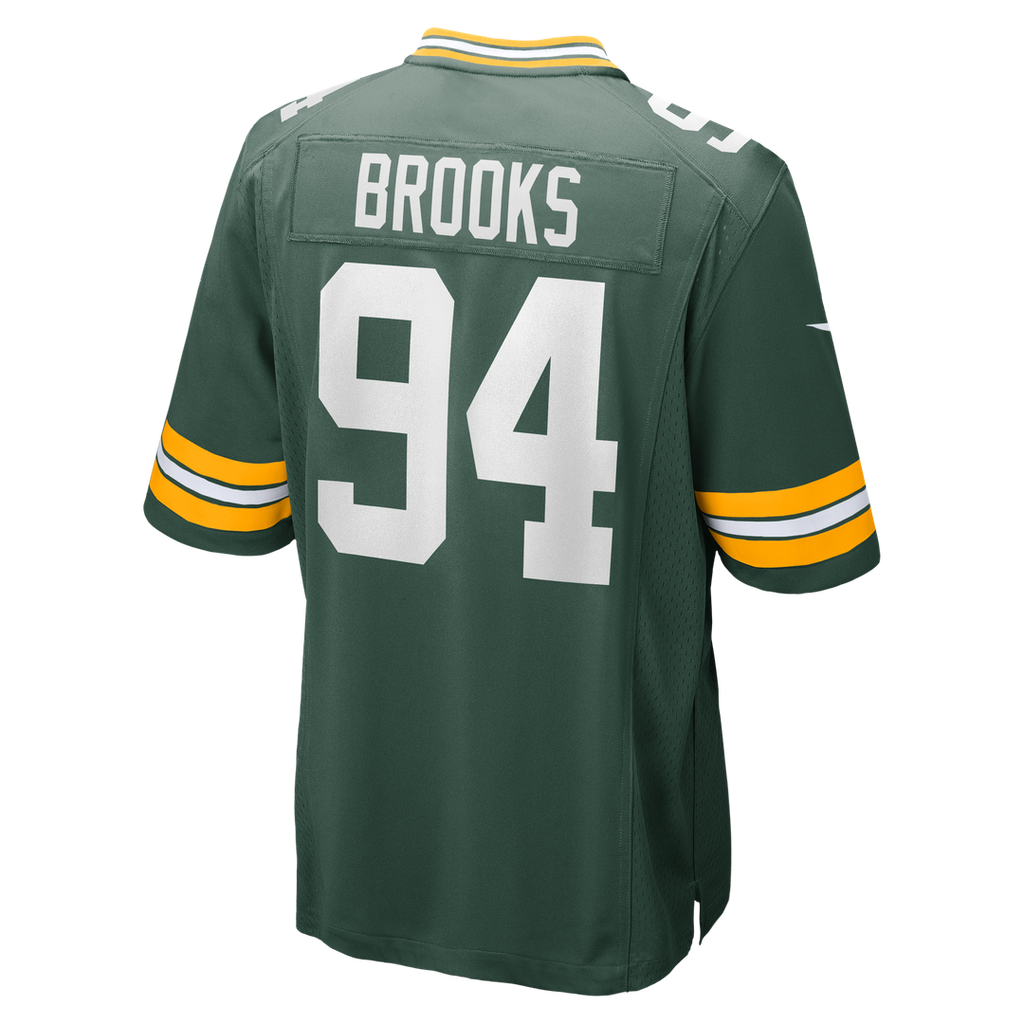 Karl Brooks Green Bay Packers Game Jersey - Green