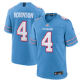 Wan'Dale Robinson Tennessee Titans Game Jersey - Light Blue