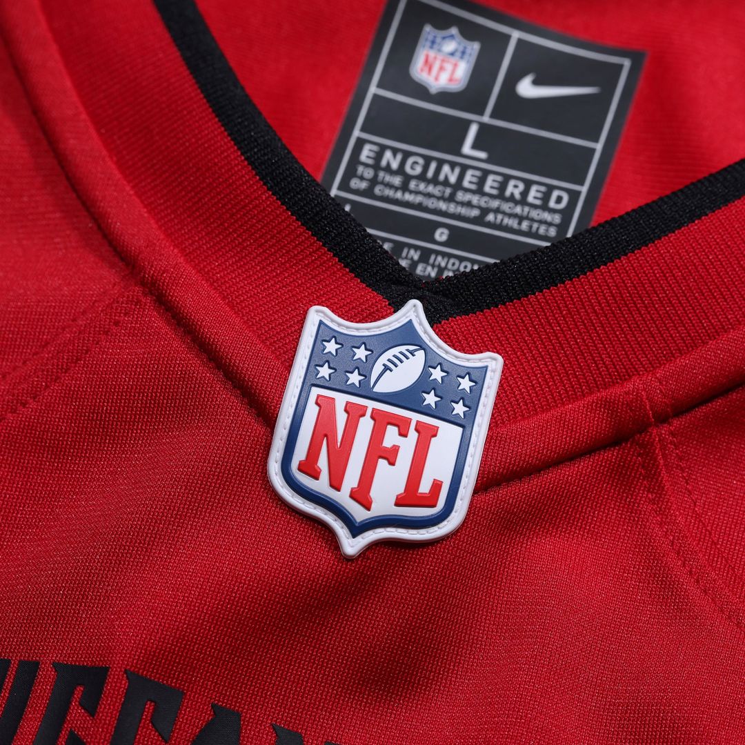 Brad Johnson Tampa Bay Buccaneers Game Jersey - Red