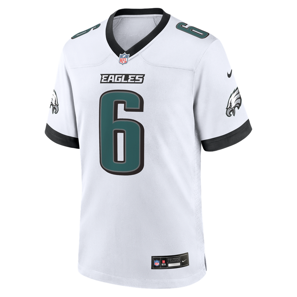DeVonta Smith Philadelphia Eagles Game Jersey - Midnight Green