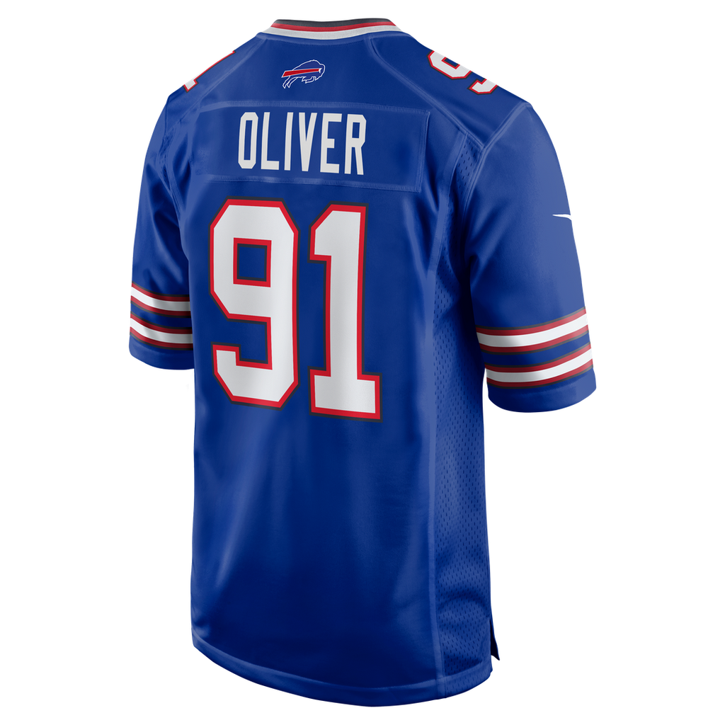 Ed Oliver Buffalo Bills Game Jersey - Royal Blue