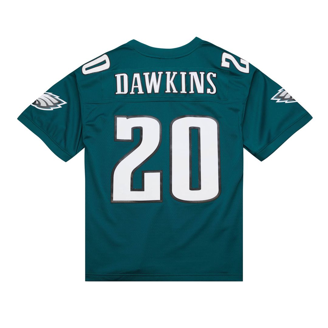 Brian Dawkins Philadelphia Eagles Legacy Replica Jersey - Green