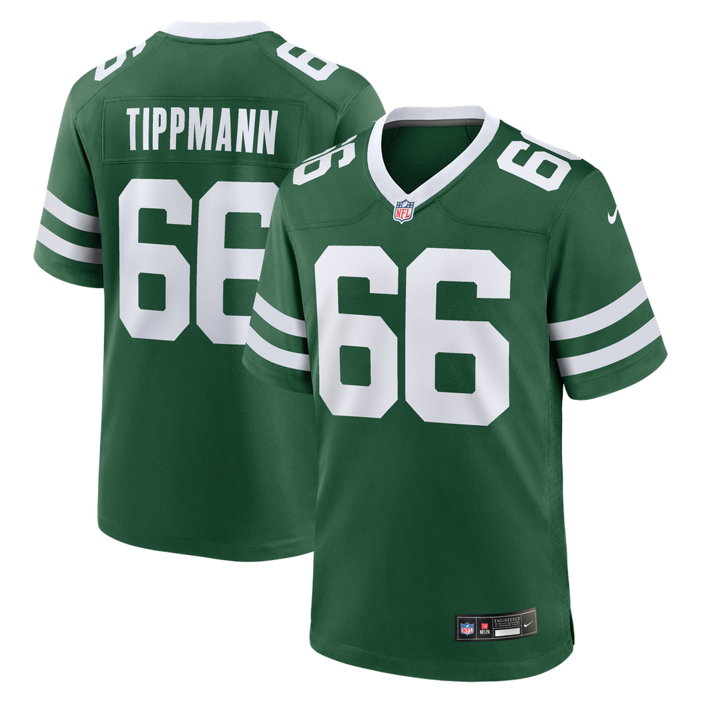 Joe Tippmann New York Jets Game Jersey - Legacy Green