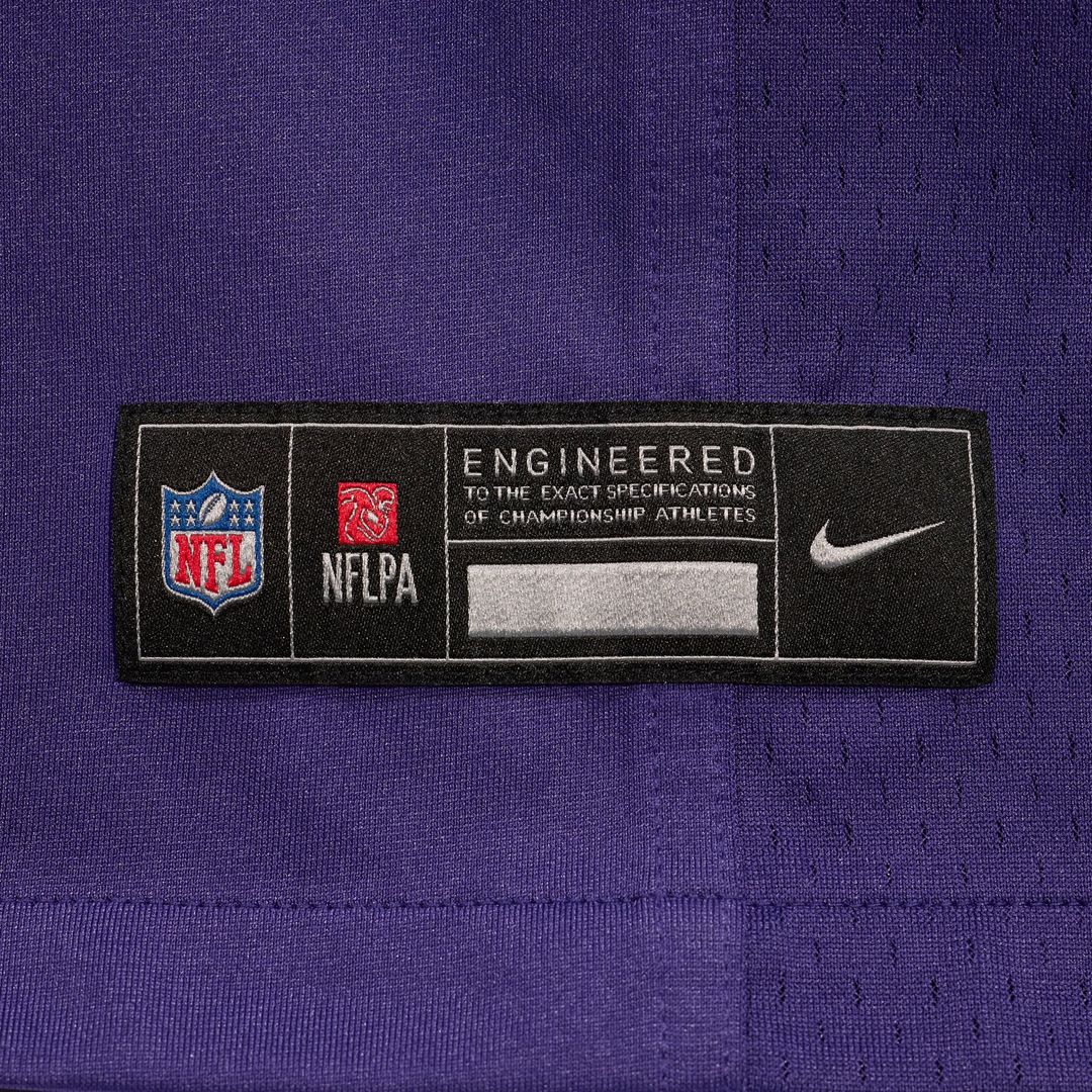 Steve McNair Baltimore Ravens Game Jersey - Purple