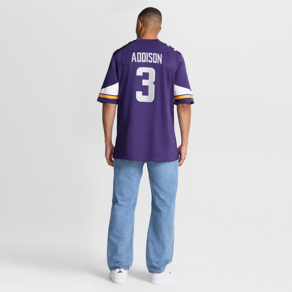 Jordan Addison Minnesota Vikings Alternate Game Jersey - White