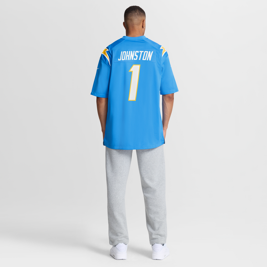 Quentin Johnston Los Angeles Chargers Game Jersey - Powder Blue