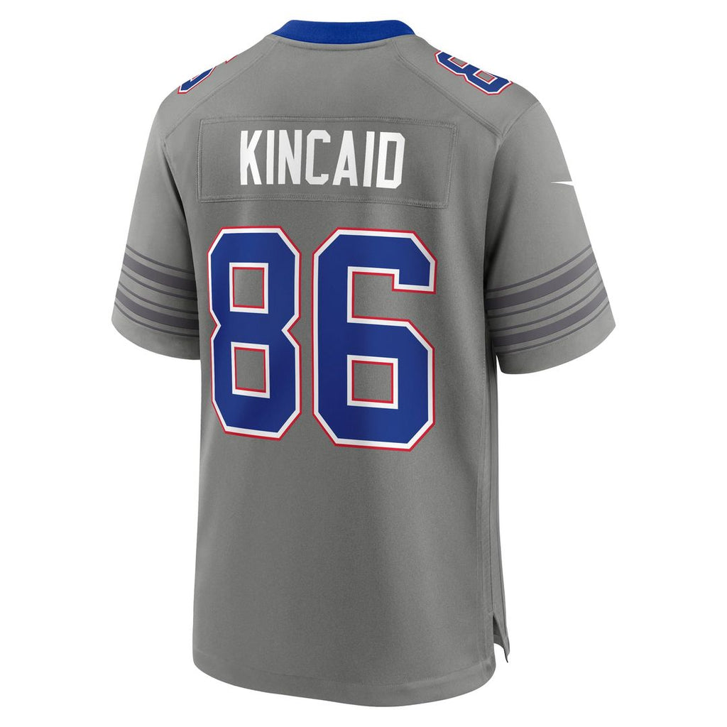 Dalton Kincaid Buffalo Bills Nickel City Game Jersey - Gray