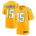 Ladd McConkey Los Angeles Chargers Alternate Charger Power Game Jersey - Gold
