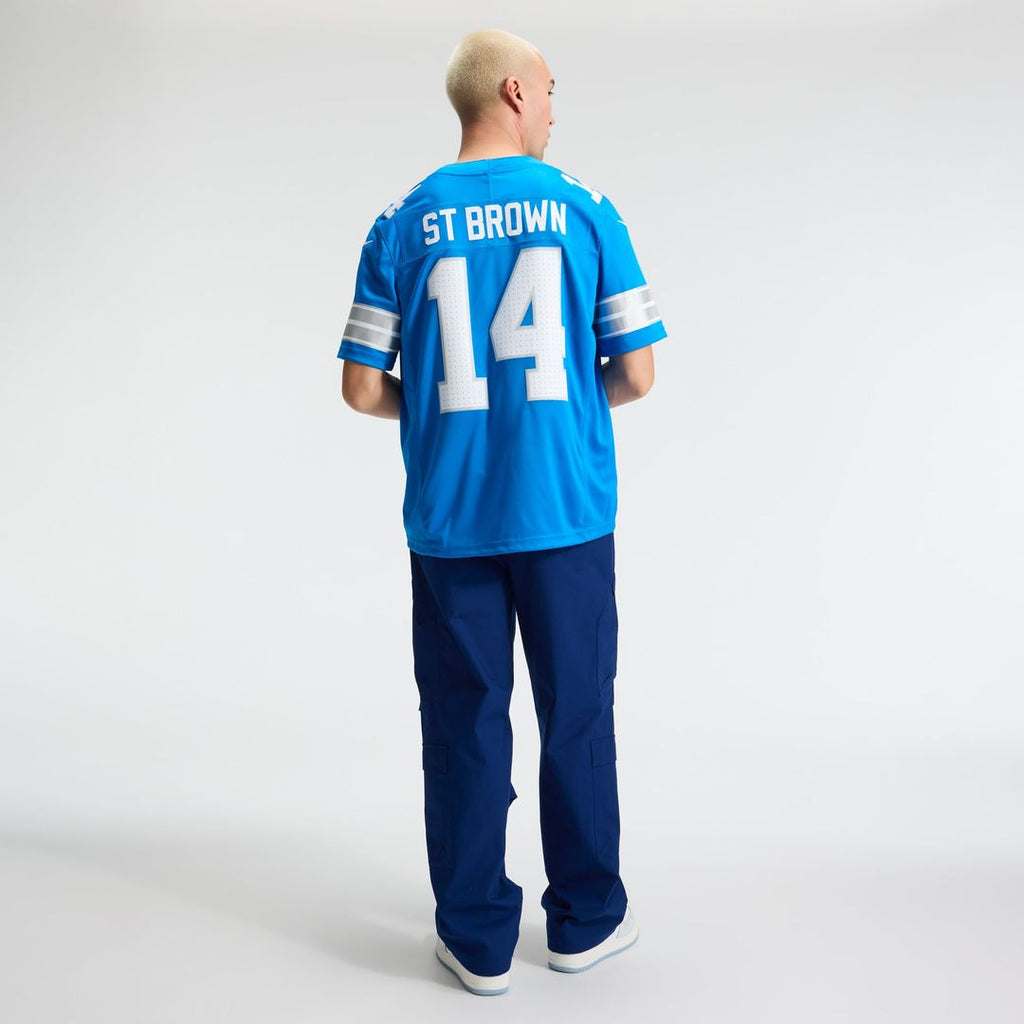 Amon-Ra St. Brown Detroit Lions Vapor F.U.S.E. Stitched Limited Jersey - White