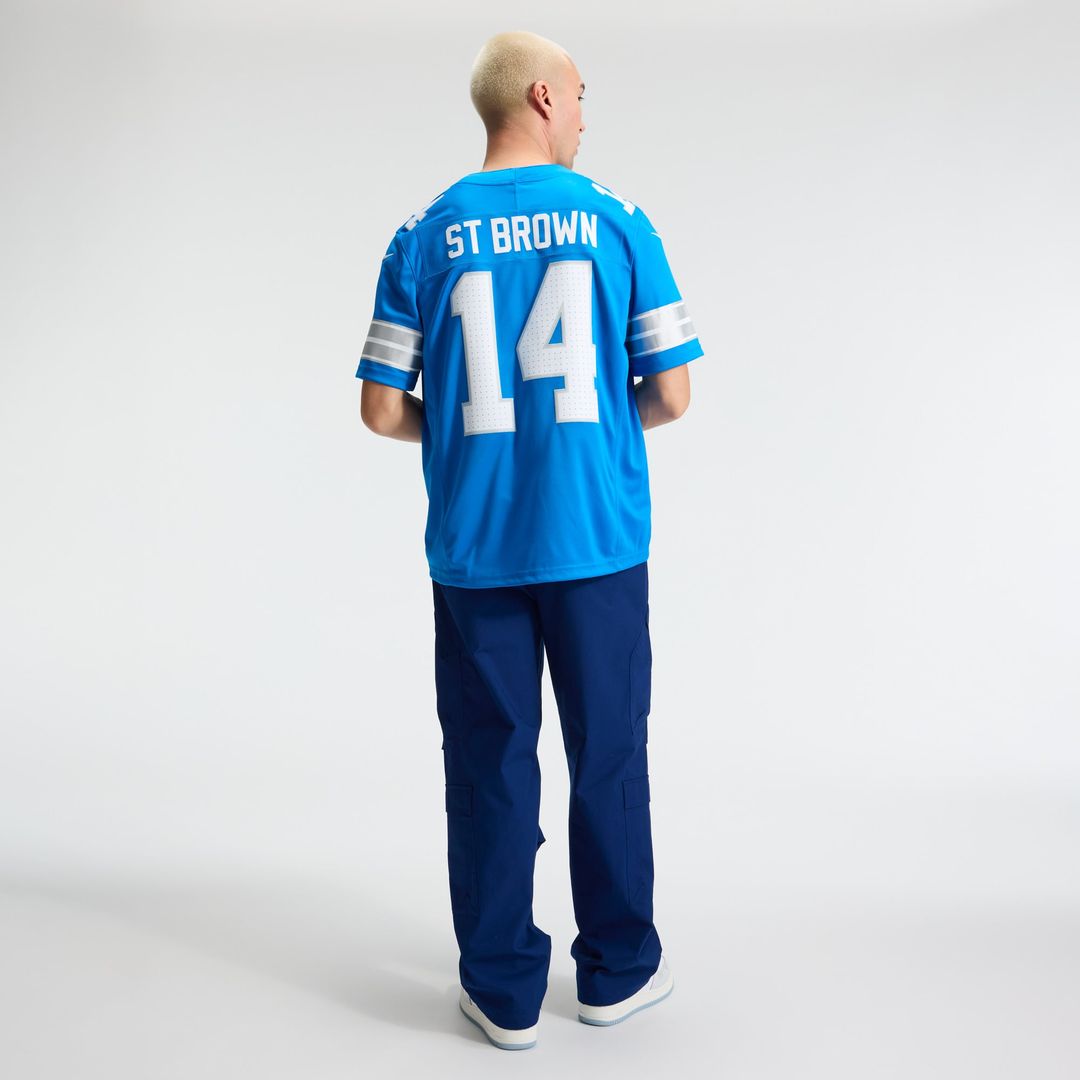 Amon-Ra St. Brown Detroit Lions Vapor F.U.S.E. Stitched Limited Jersey - White