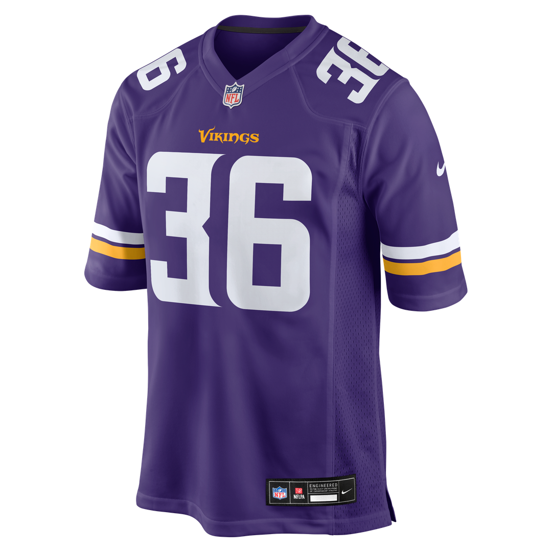 Zavier Scott Minnesota Vikings Game Jersey - Purple