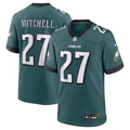Quinyon Mitchell Philadelphia Eagles Game Jersey - Midnight Green