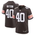 Nathaniel Watson Cleveland Browns Game Jersey - Brown