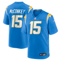 Ladd McConkey Los Angeles Chargers Game Jersey - Powder Blue