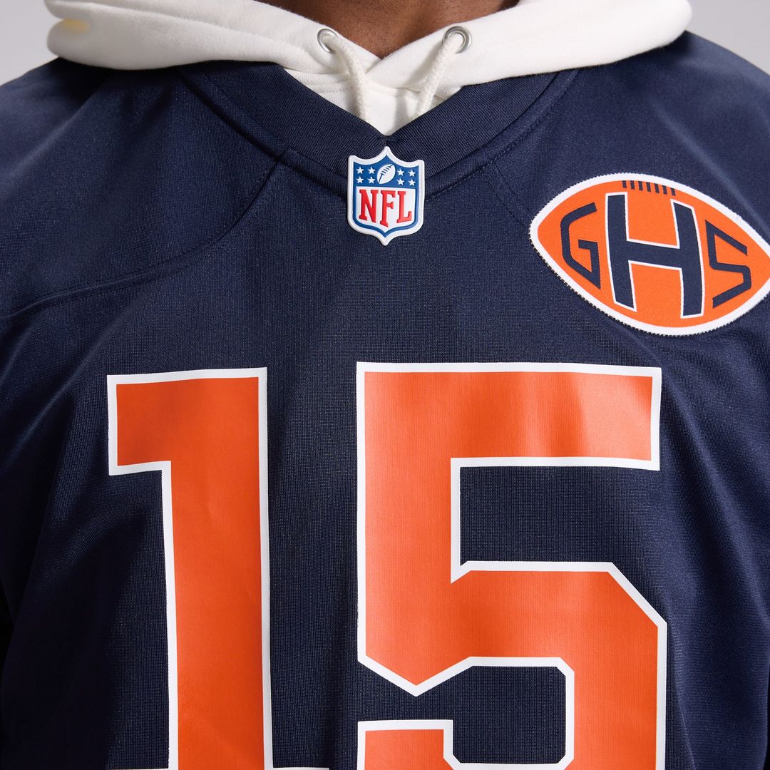 Rome Odunze Chicago Bears 2026 Rivalries Collection Game Jersey - Navy