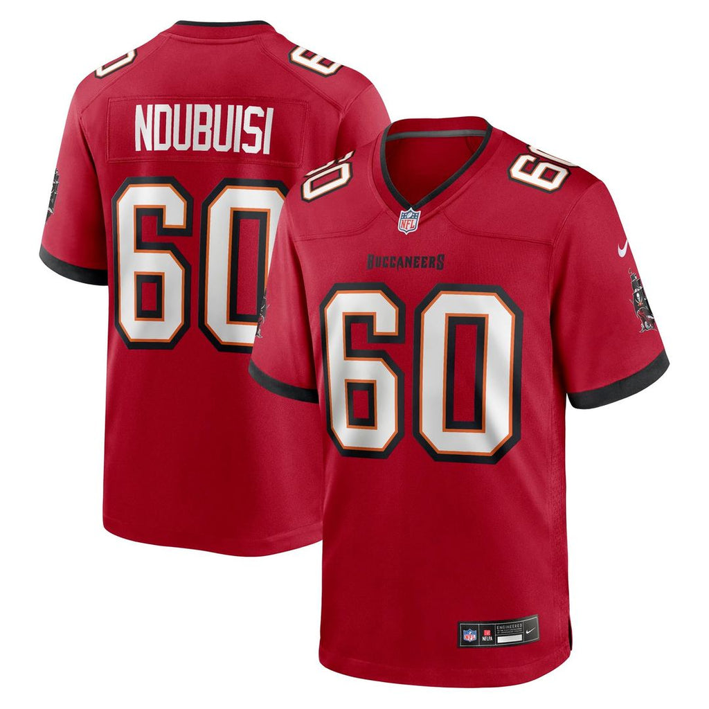 Haggai Ndubuisi Tampa Bay Buccaneers Game Jersey - Red