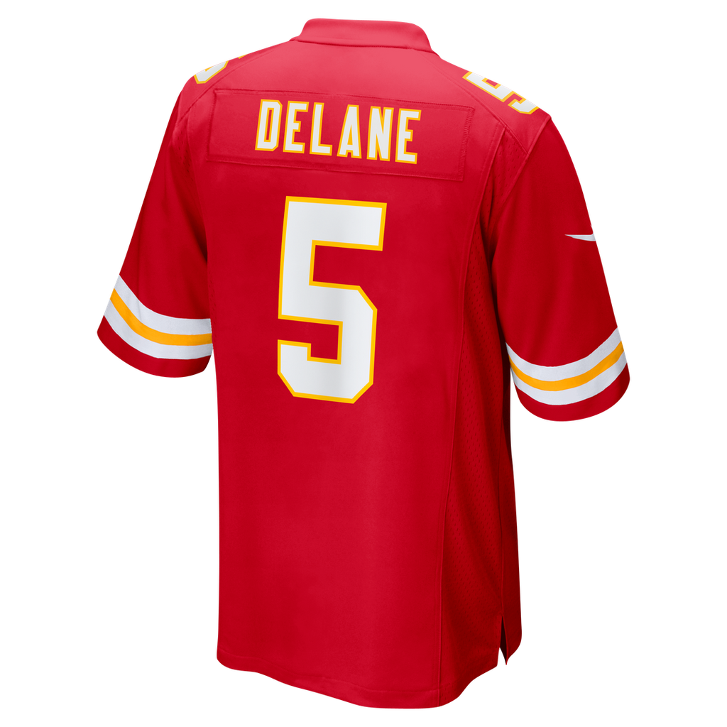 Mansoor Delane Kansas City Chiefs Game Jersey - Red