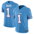 Cameron Ward Tennessee Titans Vapor F.U.S.E. Stitched Limited Jersey - Light Blue