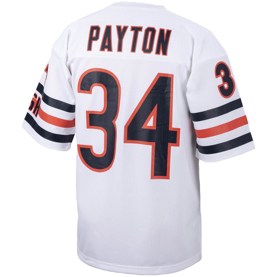 Walter Payton Chicago Bears 1985 Authentic Throwback Jersey - White