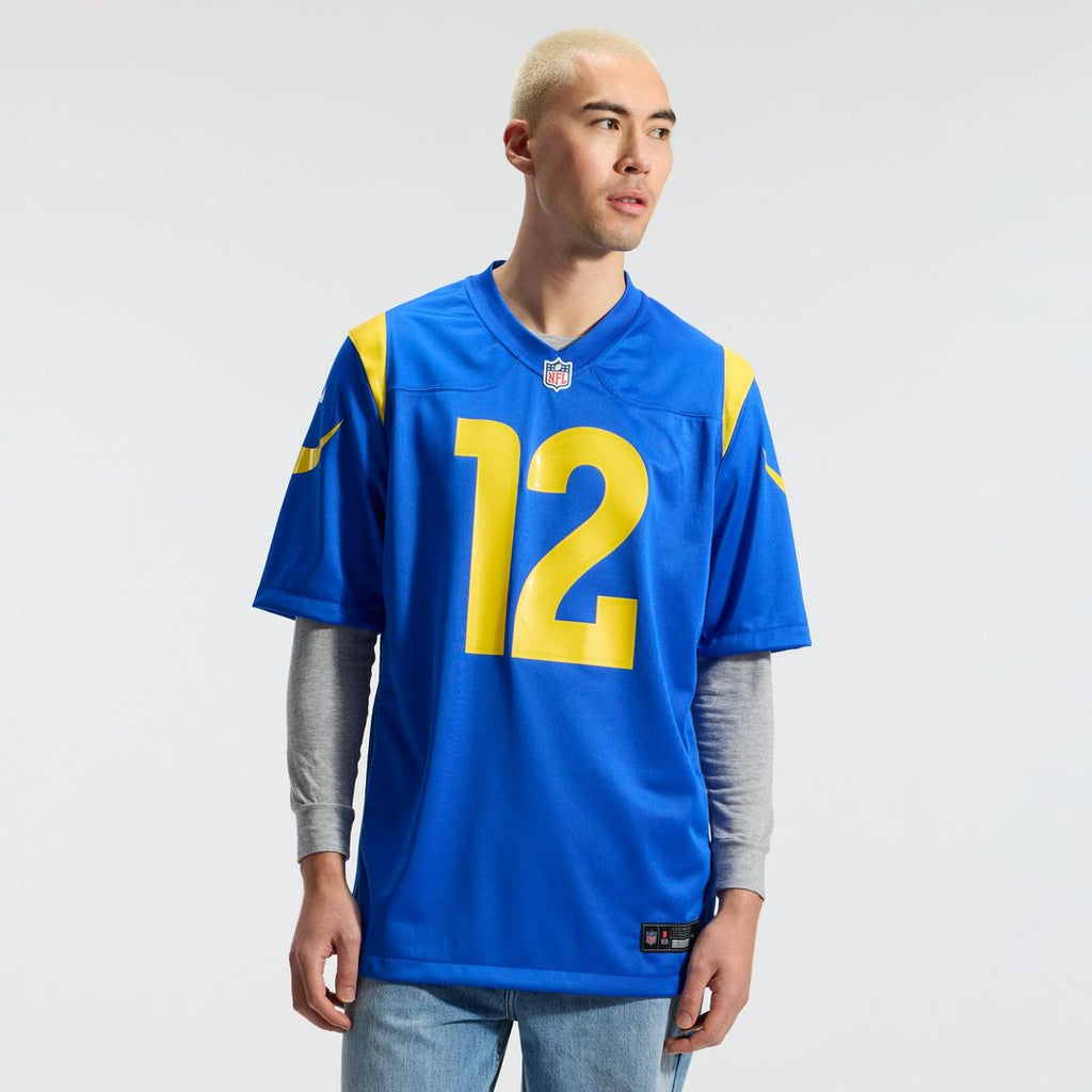 Puka Nacua Los Angeles Rams White Game Jersey - White