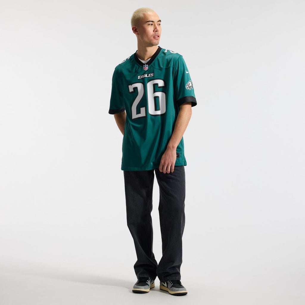 Saquon Barkley Philadelphia Eagles Alternate Game Jersey - Black
