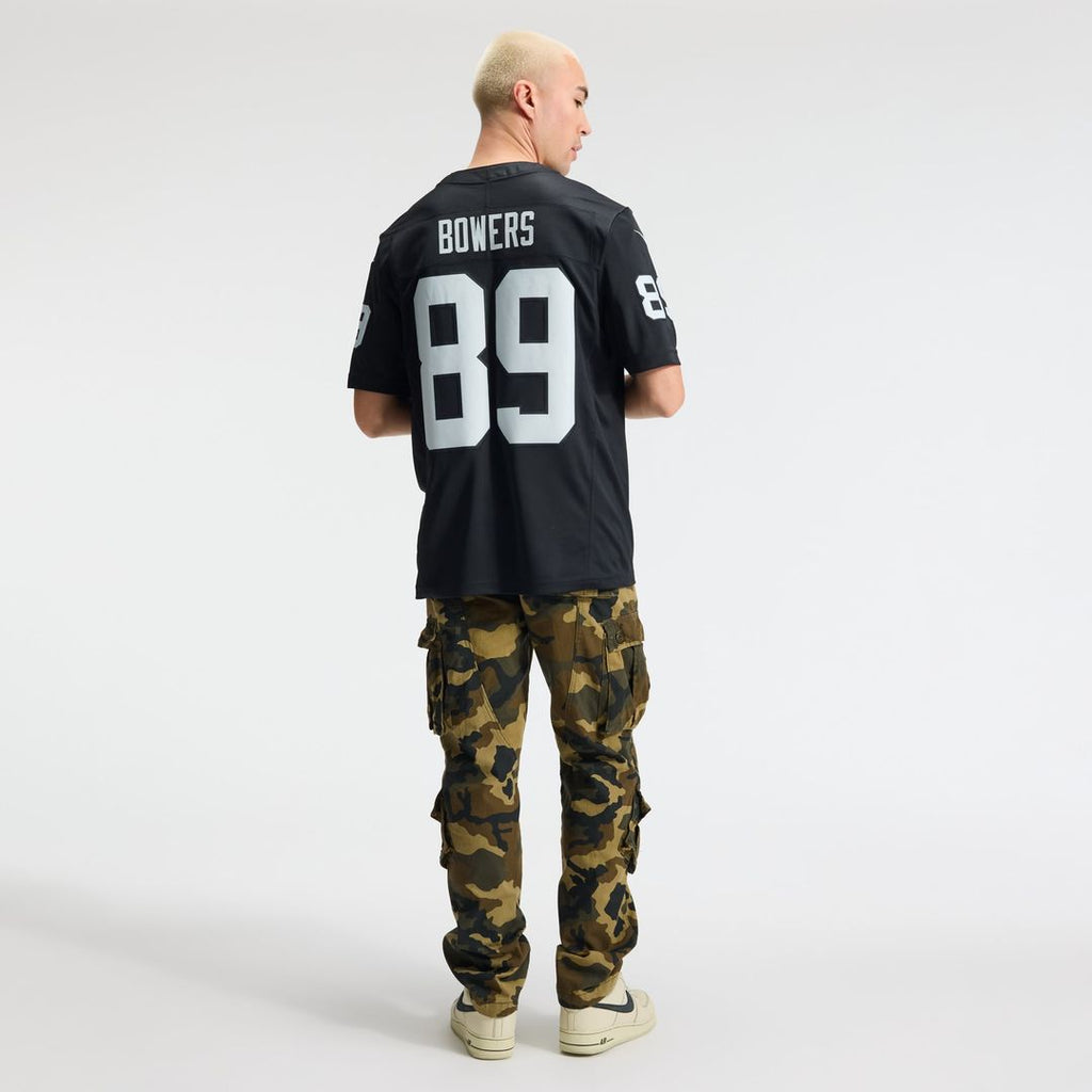 Brock Bowers Las Vegas Raiders Vapor F.U.S.E. Stitched Limited Jersey - White