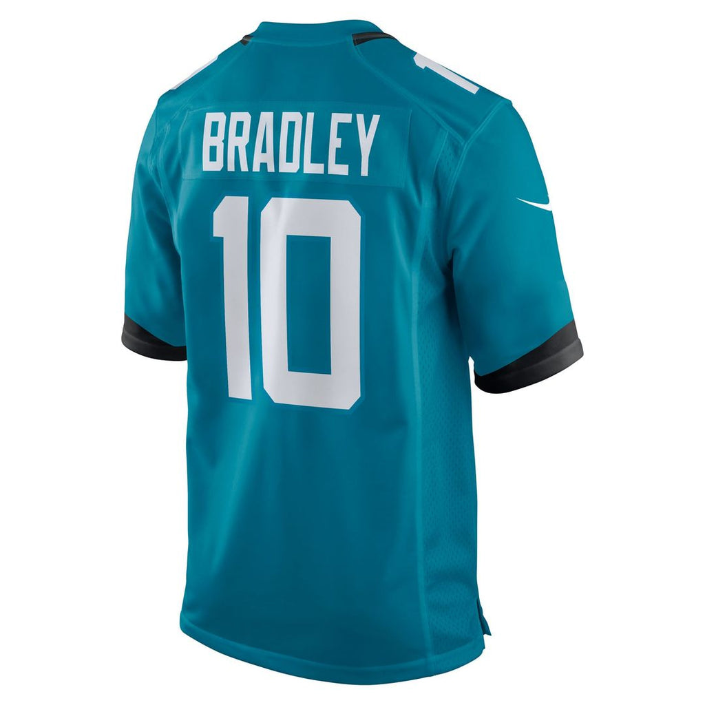 Carter Bradley Jacksonville Jaguars Game Jersey - Teal