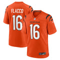 Joe Flacco Cincinnati Bengals Alternate Game Jersey - Orange