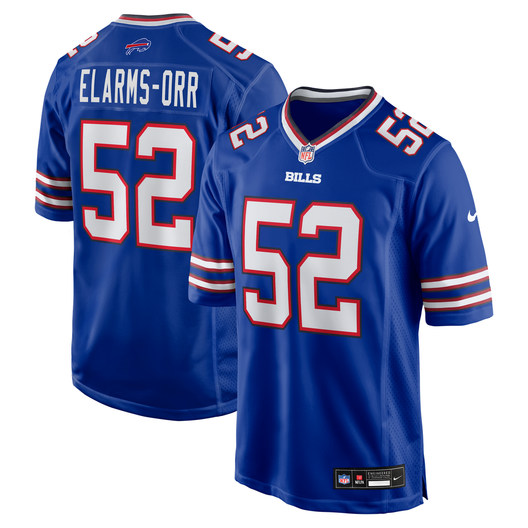 Kaleb Elarms-Orr Buffalo Bills Game Jersey - Royal Blue
