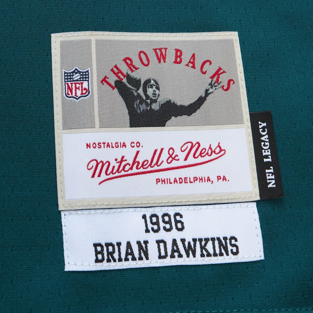 Brian Dawkins Philadelphia Eagles Legacy Replica Jersey - Green