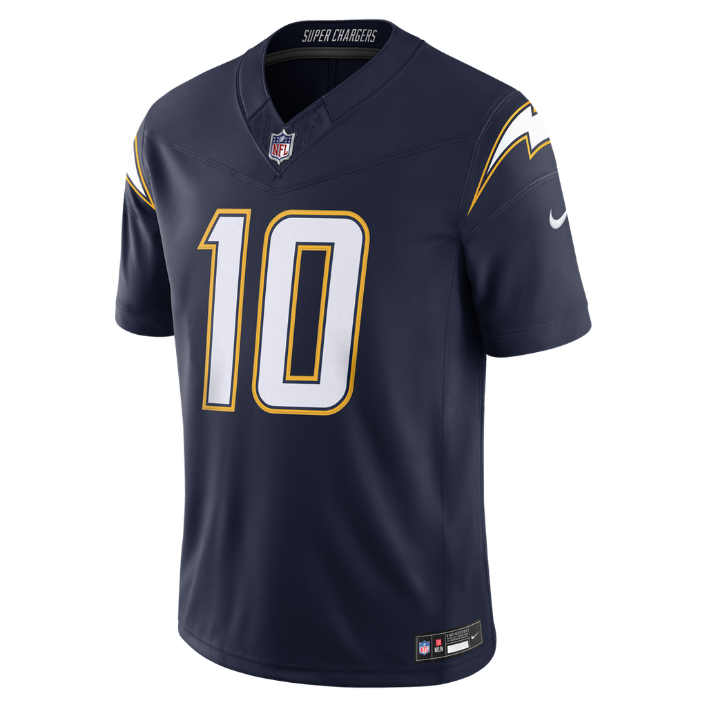 Justin Herbert Los Angeles Chargers Vapor F.U.S.E. Stitched Limited Jersey - Powder Blue