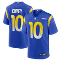 Britain Covey Los Angeles Rams Game Jersey - Royal Blue