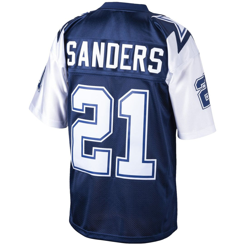 Deion Sanders Dallas Cowboys Big & Tall 1995 Replica Jersey - Navy