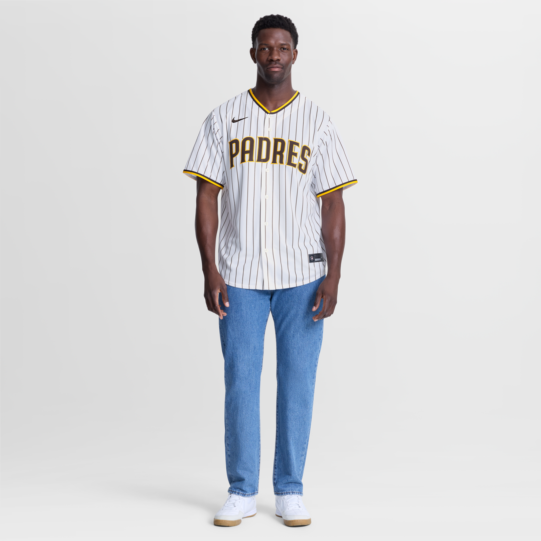 San Diego Padres Michael King Nike White Home Replica Jersey