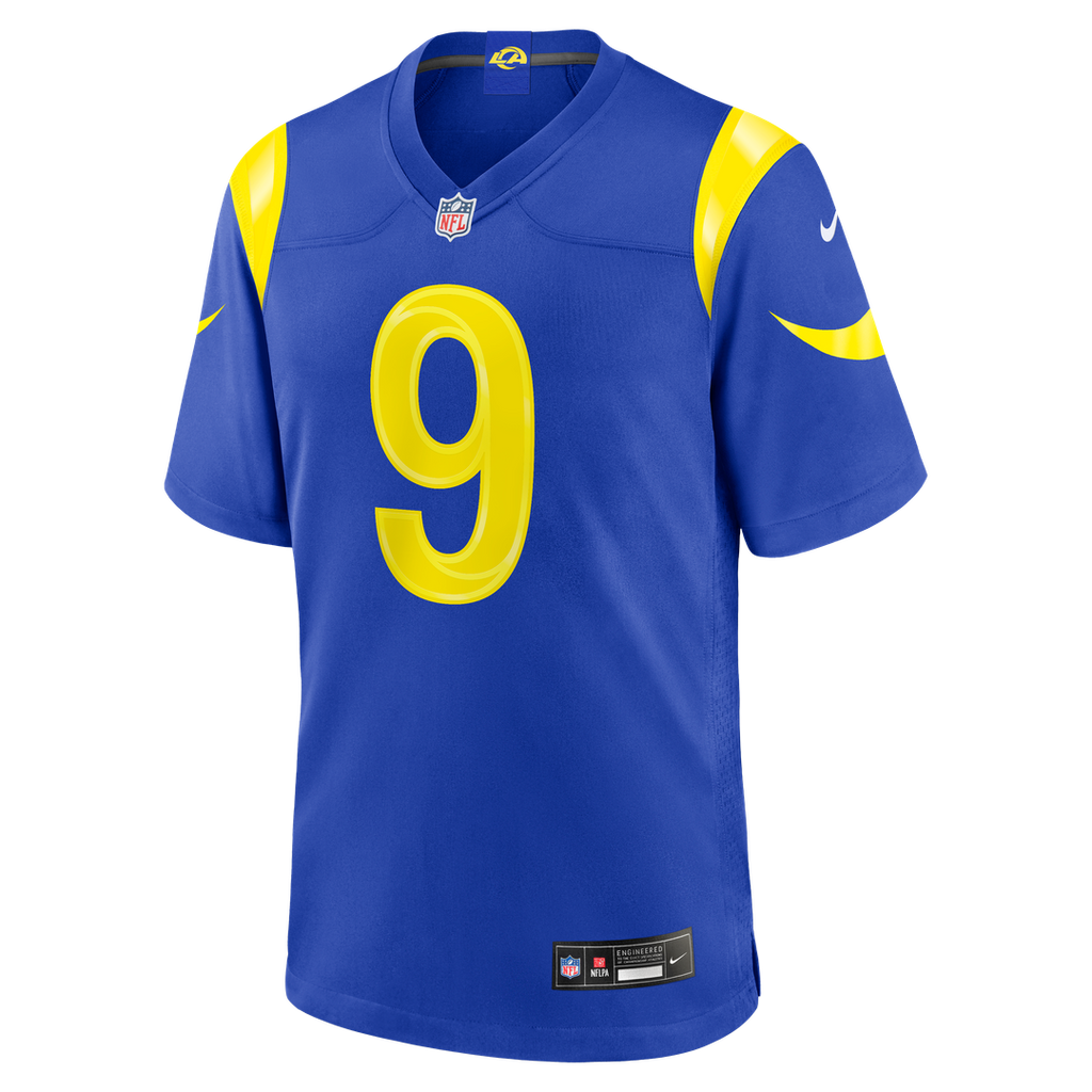 Matthew Stafford Los Angeles Rams Game Jersey - Classic Sol